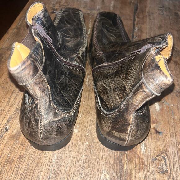 Steve madden faux alligator style ankle y2k boots Mens 8 - Picture 3 of 6